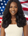 DOMINICAN BODY CURL 20" U Part Wig