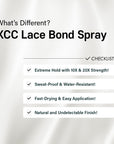 Kiss, Colors & Care Lace Bond Adhesive Spray, Extreme Hold 11.1 oz