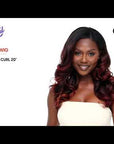 DOMINICAN BODY CURL 20" U Part Wig